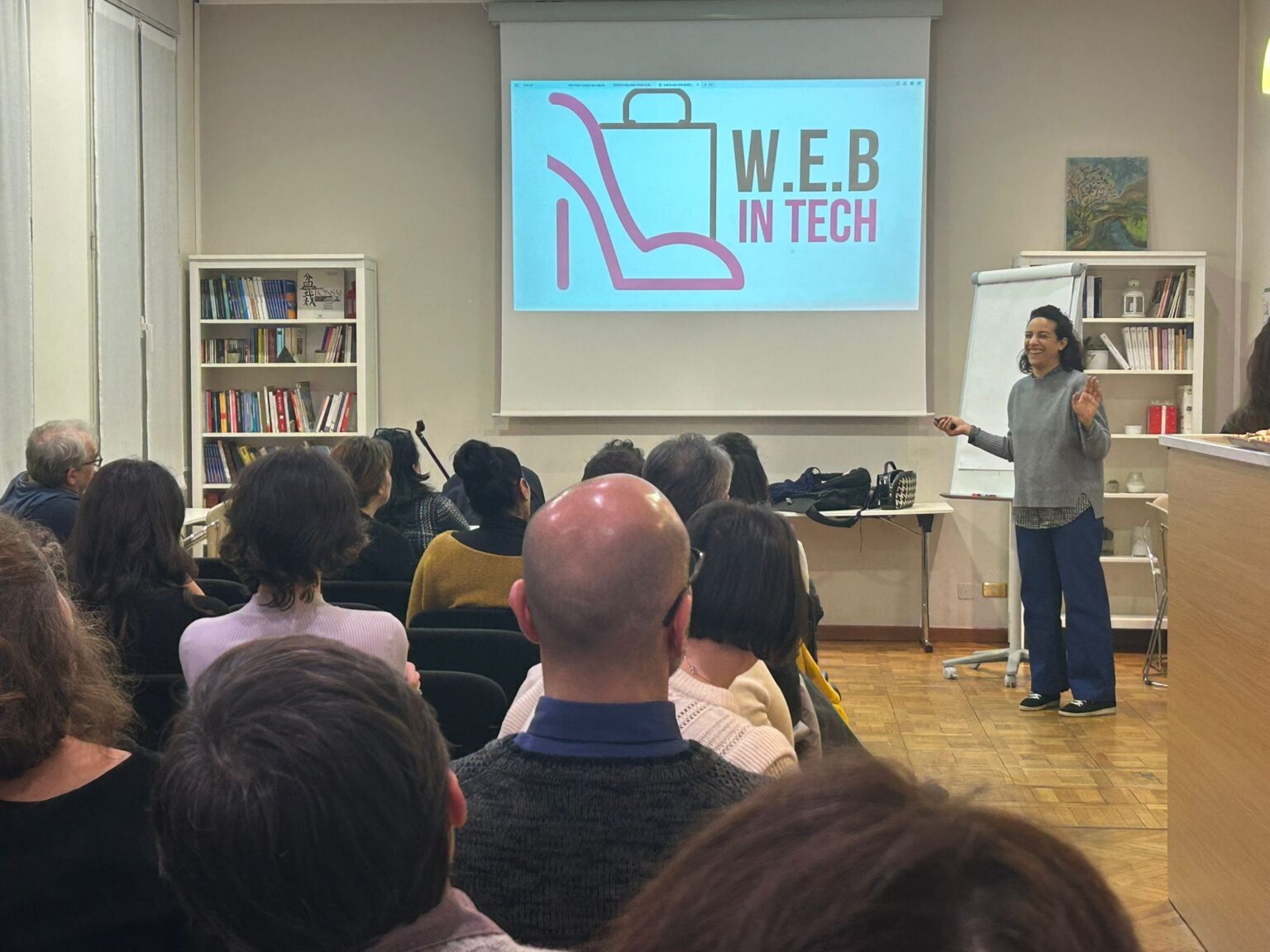 W.E.B. in TECH Milan dissemination activity