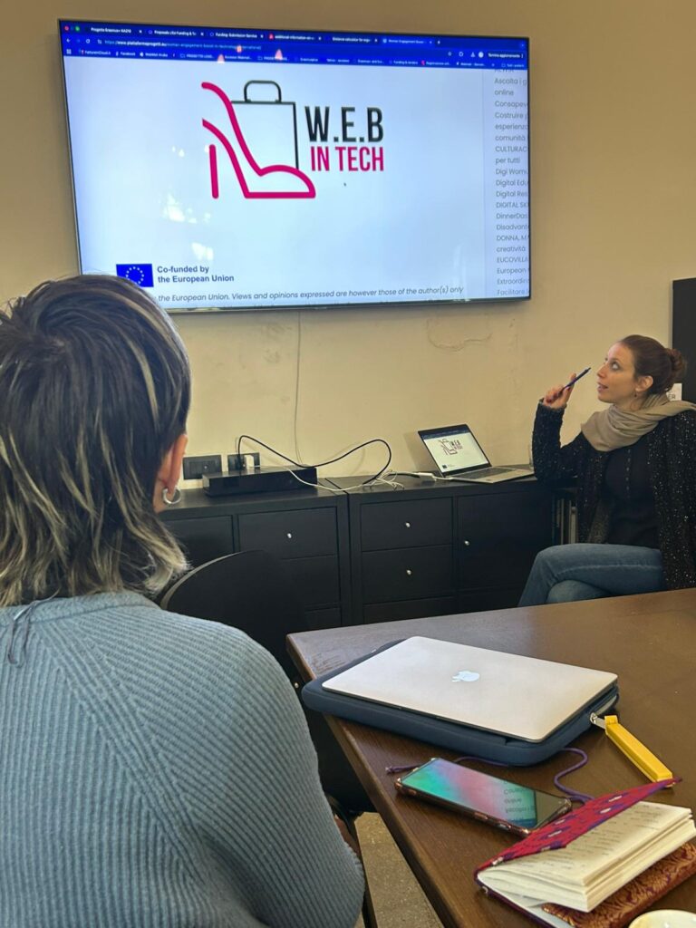 W.E.B. in TECH Tolfa dissemination activity